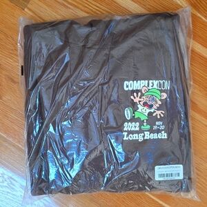 Complex Con x Verdy 2022 Long Beach Brown Pullover Hoodie Size M New